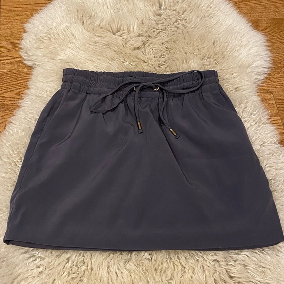 Express Dresses & Skirts - EXPRESS grey silky short skirt